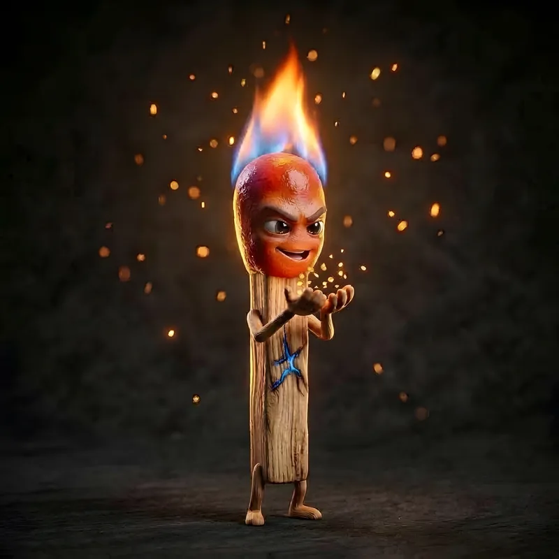 Scorch, the Matchstick